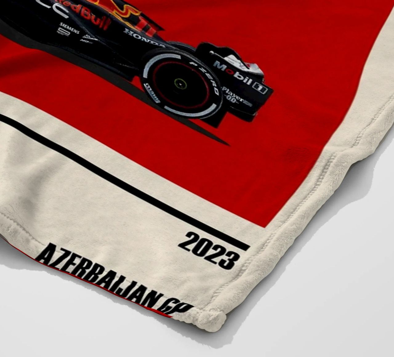 Red Bull RB19 Honda RBPT Oracle F1 winner Azerbaijan GP 2023 coperta in pile da TheArtstudio