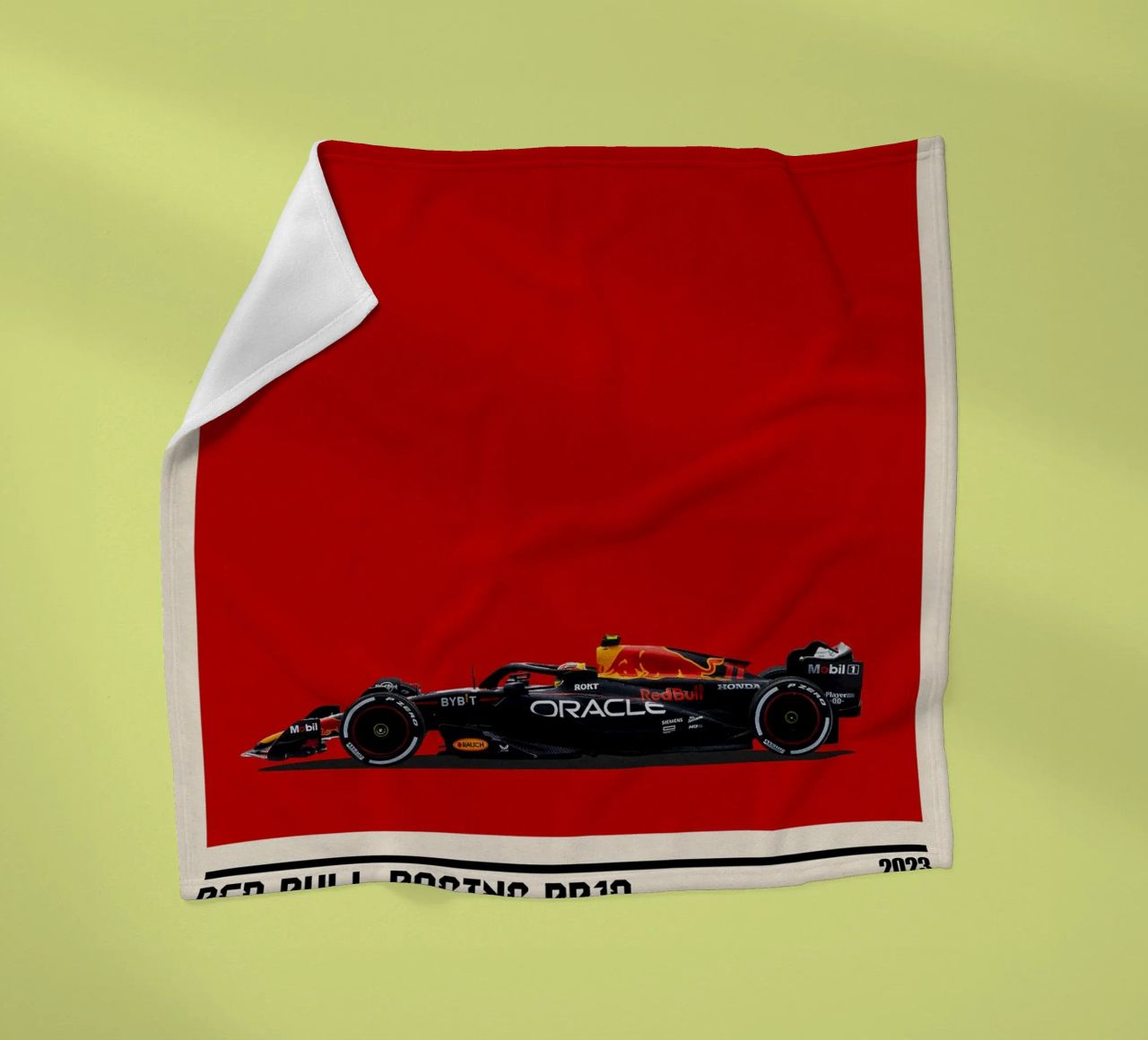 Red Bull RB19 Honda RBPT Oracle F1 winner Azerbaijan GP 2023 coperta in pile da TheArtstudio