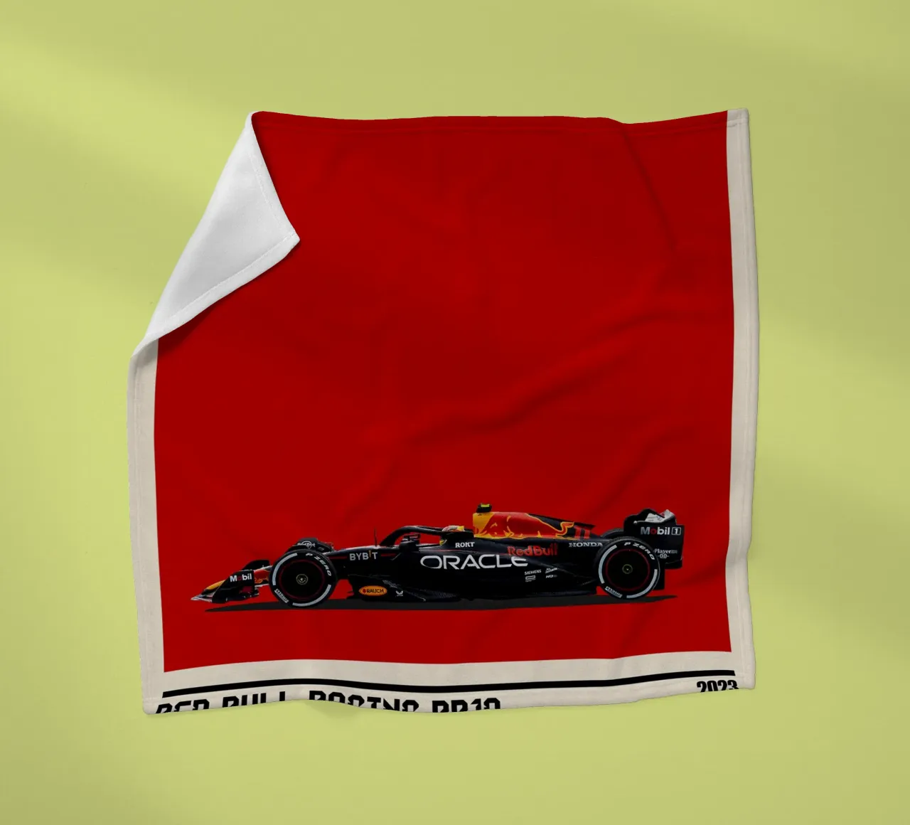 Red Bull RB19 Honda RBPT Oracle F1 winner Azerbaijan GP 2023 coperta in pile da TheArtstudio
