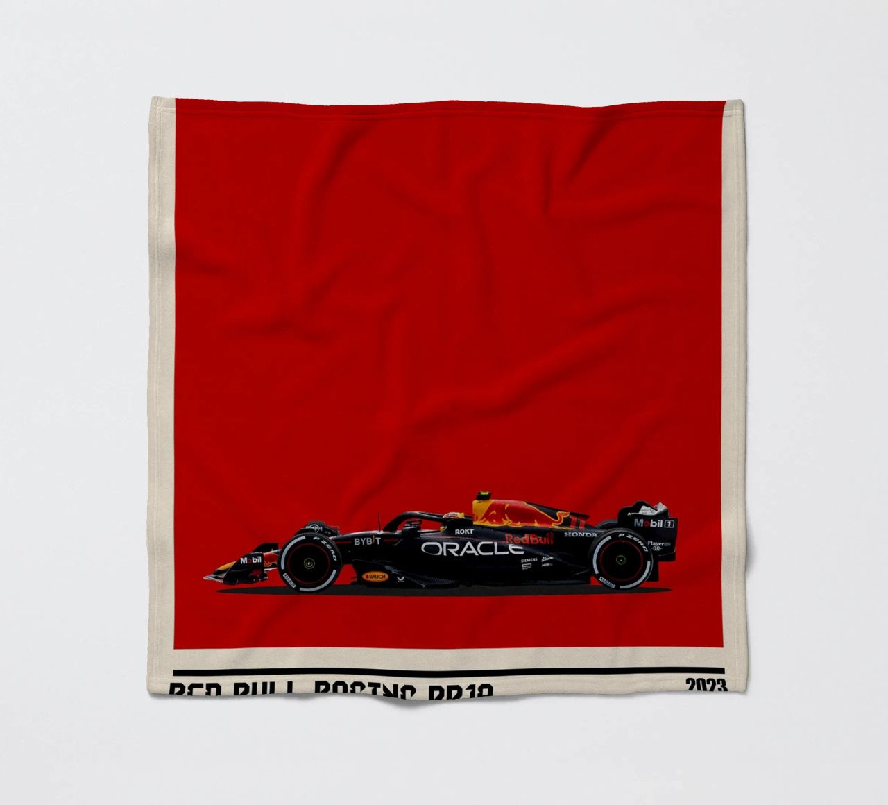 Red Bull RB19 Honda RBPT Oracle F1 winner Azerbaijan GP 2023 coperta in pile da TheArtstudio
