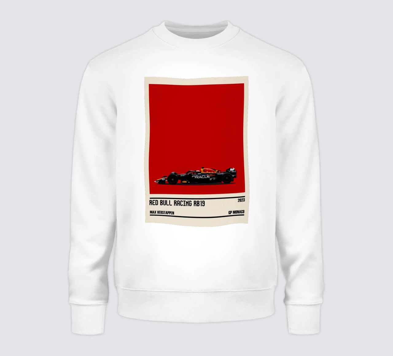 Red Bull RB19 Honda RBPT Oracle F1 winner GP Monaco 2023 Max felpa da TheArtstudio