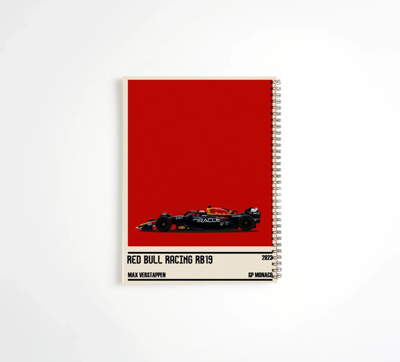 Red Bull RB19 Honda RBPT Oracle F1 winner GP Monaco 2023 Max Ringbuch von TheArtstudio
