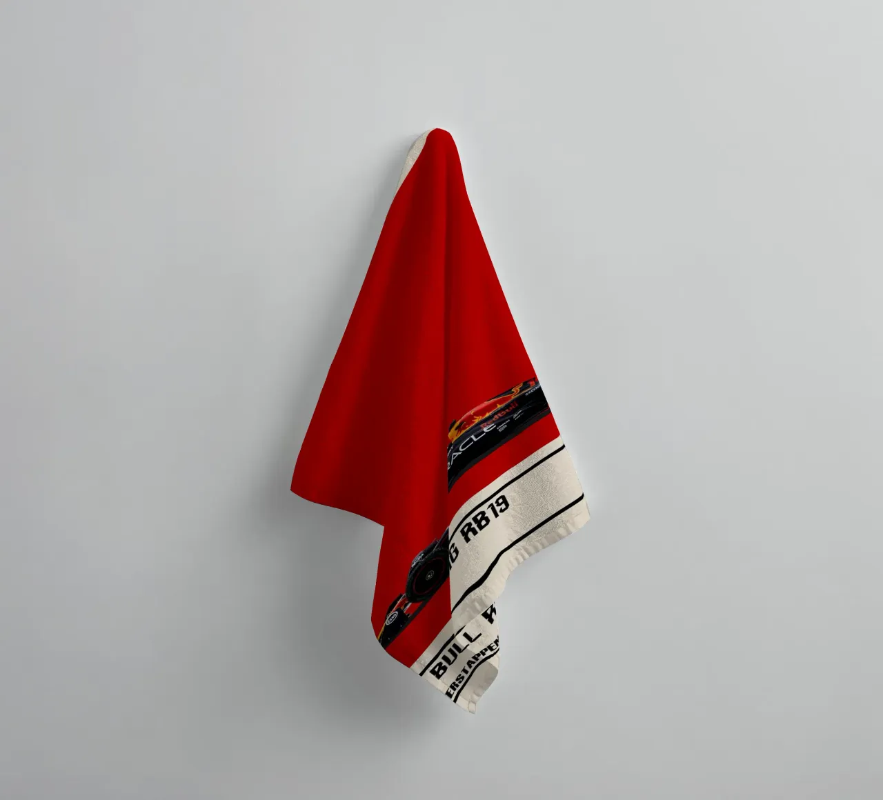 Red Bull RB19 Honda RBPT Oracle F1 winner GP Monaco 2023 Max towel by TheArtstudio