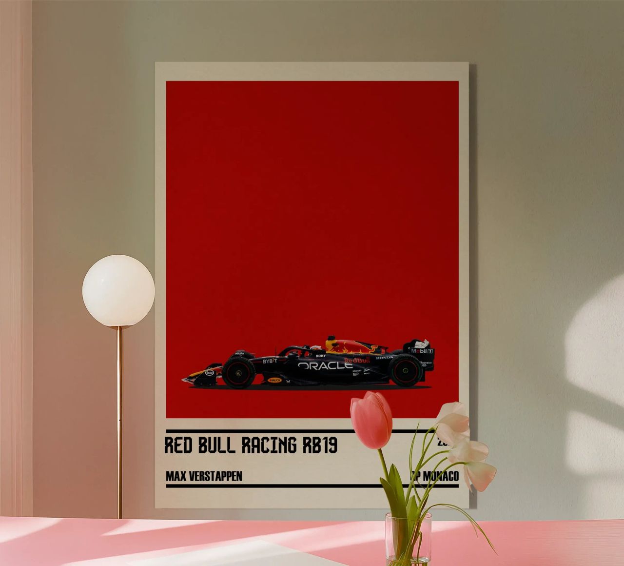 Red Bull RB19 Honda RBPT Oracle F1 winner GP Monaco 2023 Max plexiglass da TheArtstudio