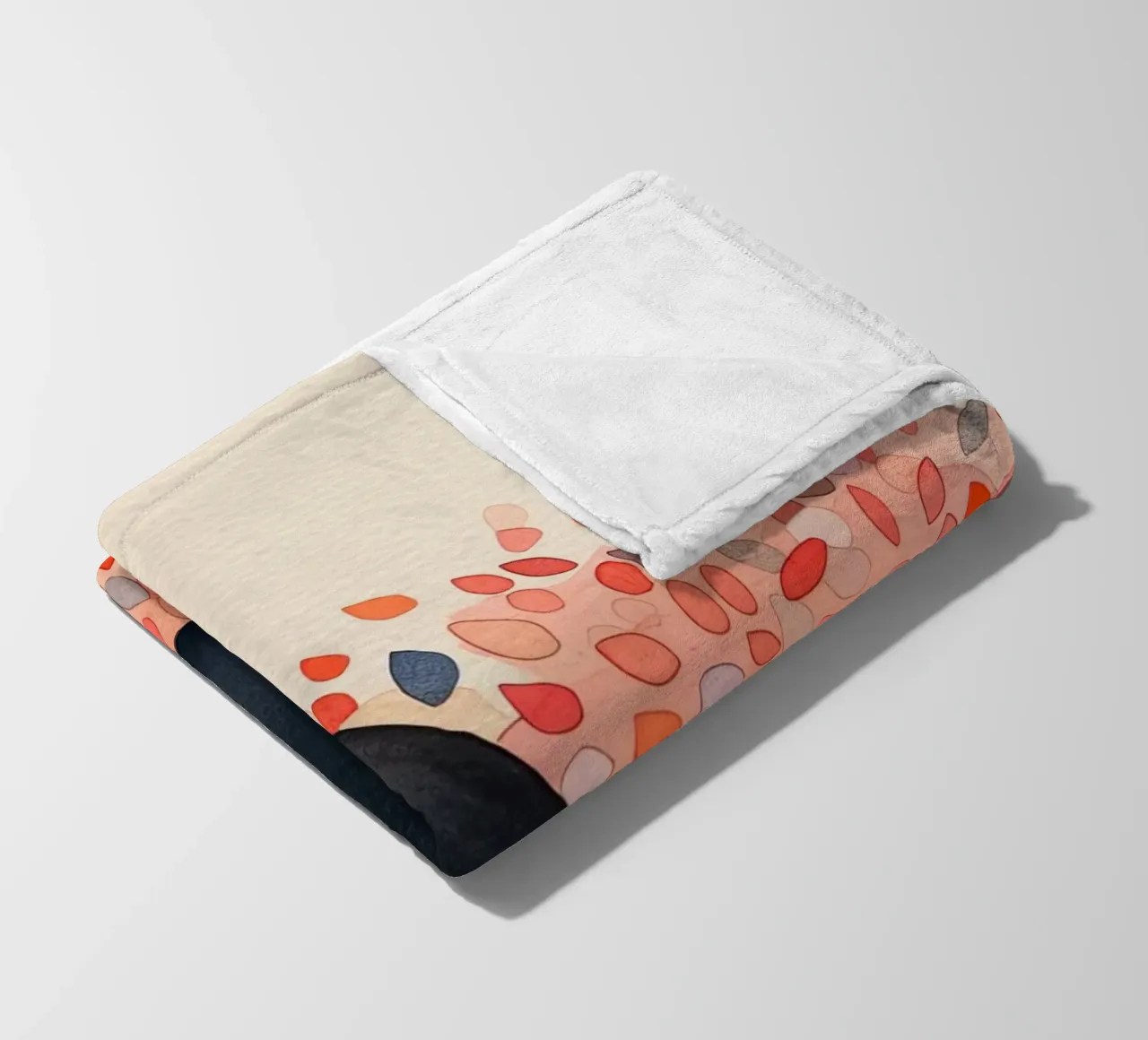 Black Cat's Serenity fleece blanket by DaarbyN