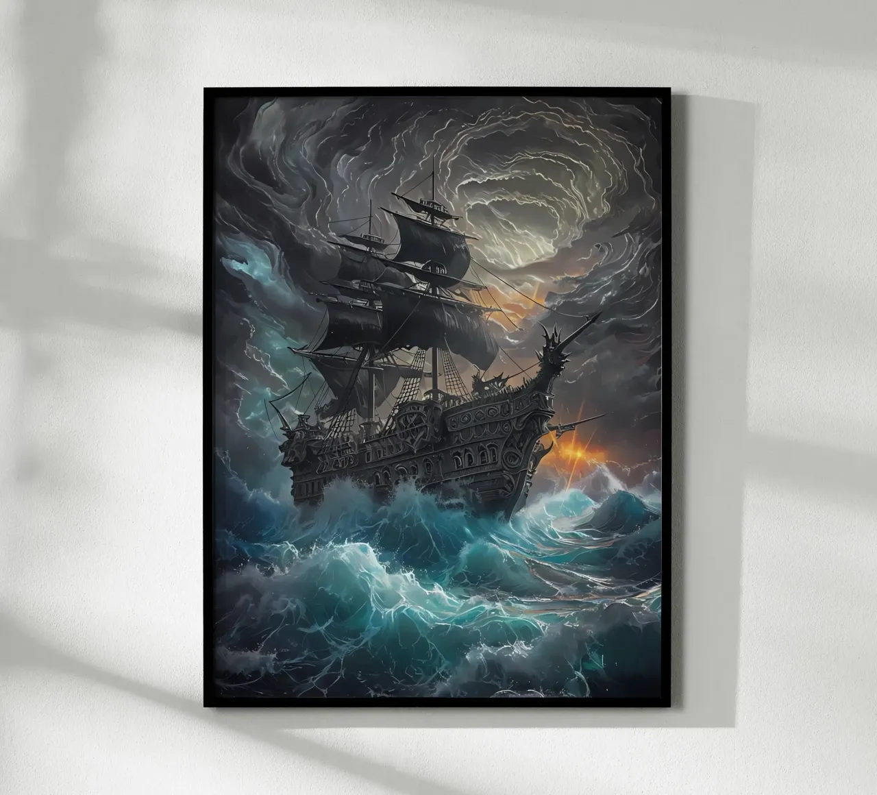 Tempest's Fury poster with plastic frame by Artistic-shop