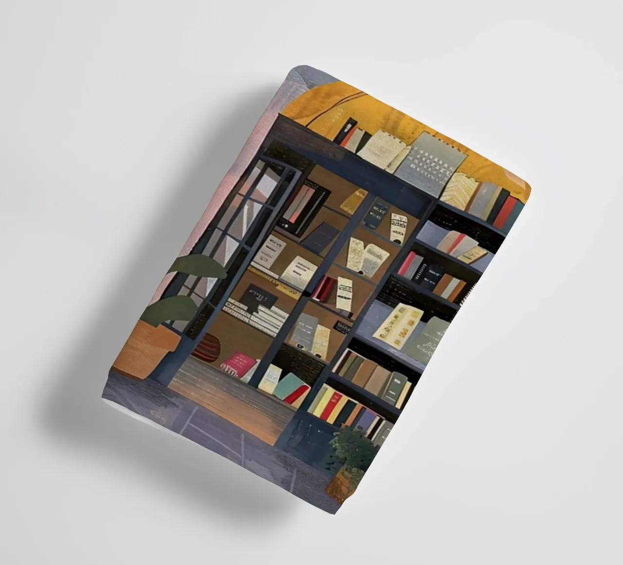 Serata in libreria asciugamano da bagno da DaarbyN