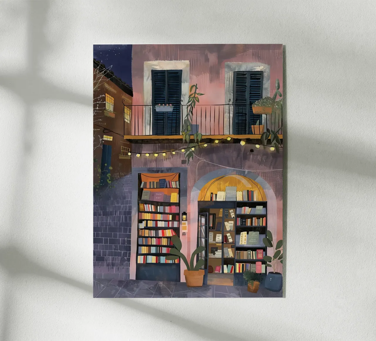 Tarde en la librería metacrilato de DaarbyN