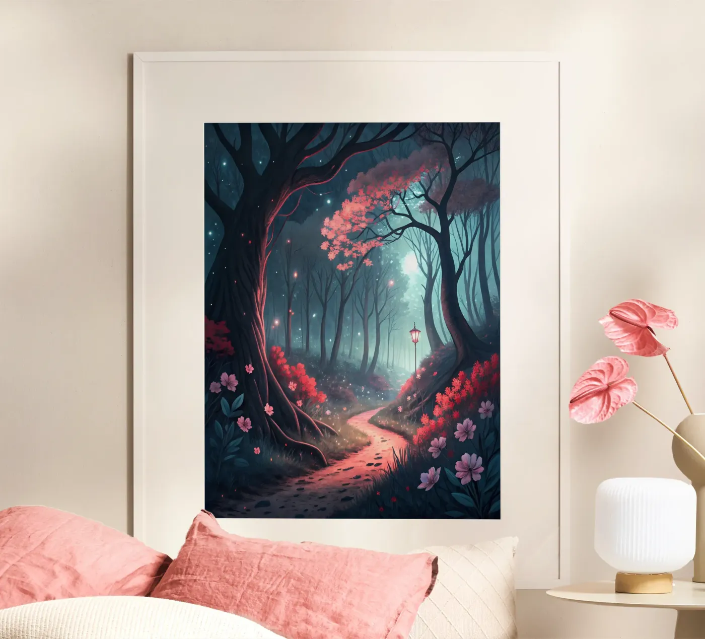 Enchanted Forest Path poster by Artistic-shop