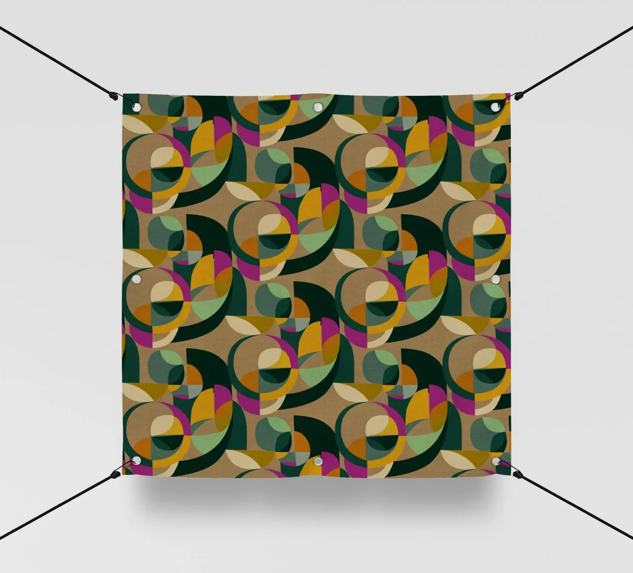 Cecilia Mok - Cerchi moderni telo in pvc da The Artcircle