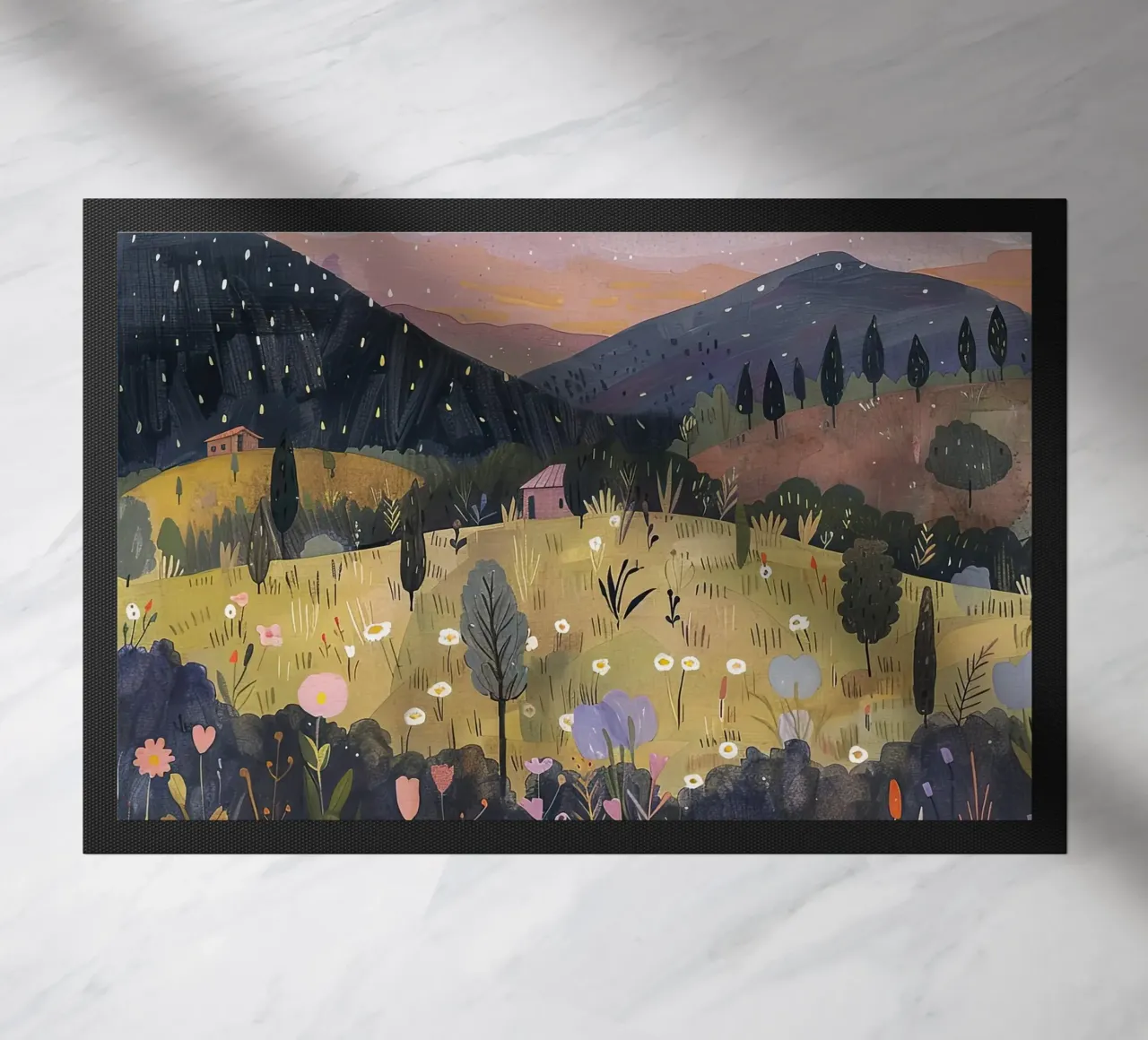 Colline stellate e fiori selvatici zerbino da DaarbyN