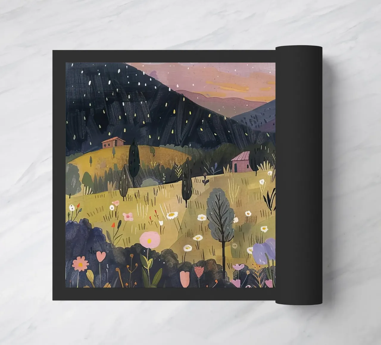 Colline stellate e fiori selvatici zerbino da DaarbyN