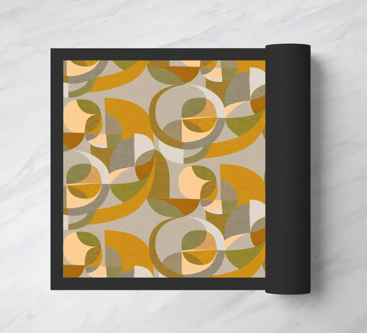 Cecilia Mok - Cerchi moderni in oro e argento zerbino da The Artcircle