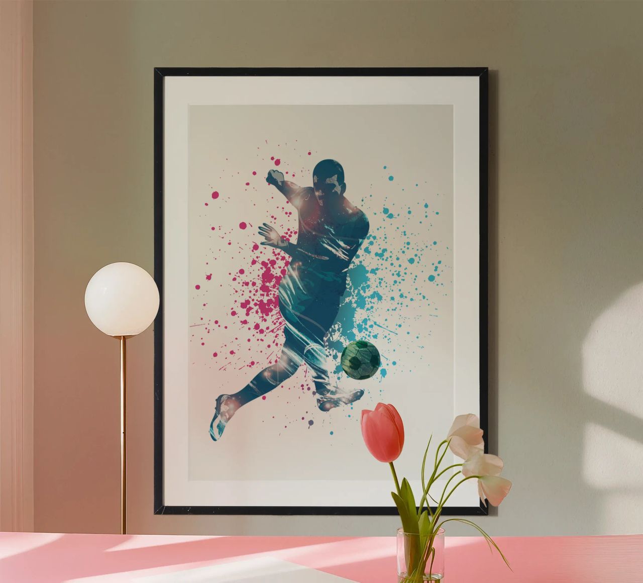 Fußball Sport Trending Now Poster von Urban Life