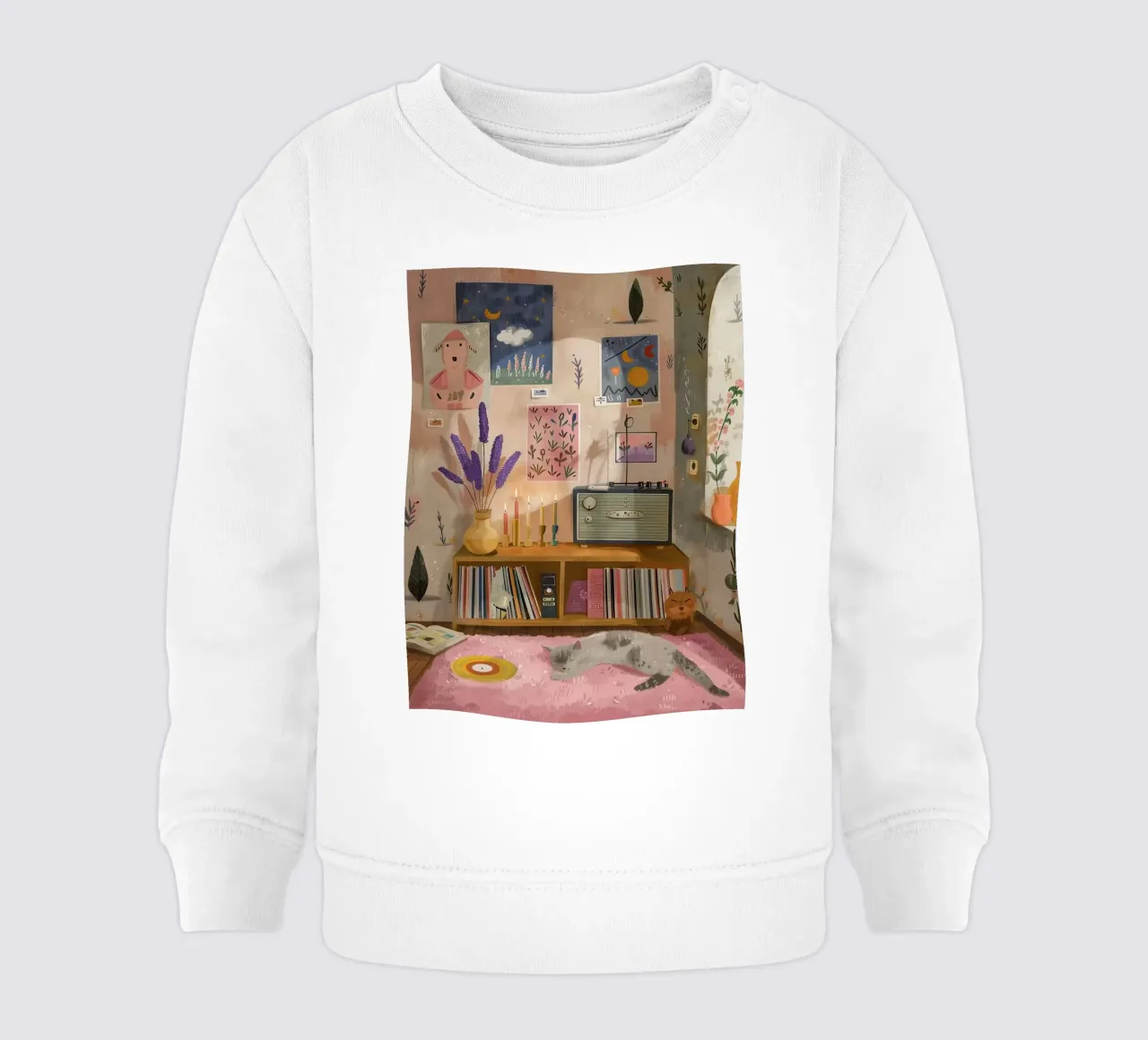 Ritiro artistico con un gatto felpa neonato da DaarbyN