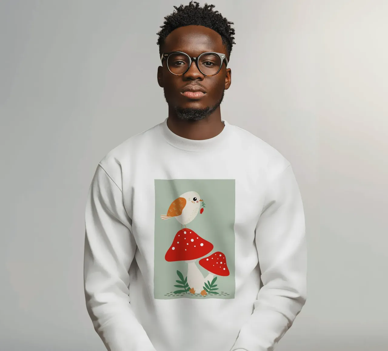 Autumn Bird felpa da Karin Bijlsma