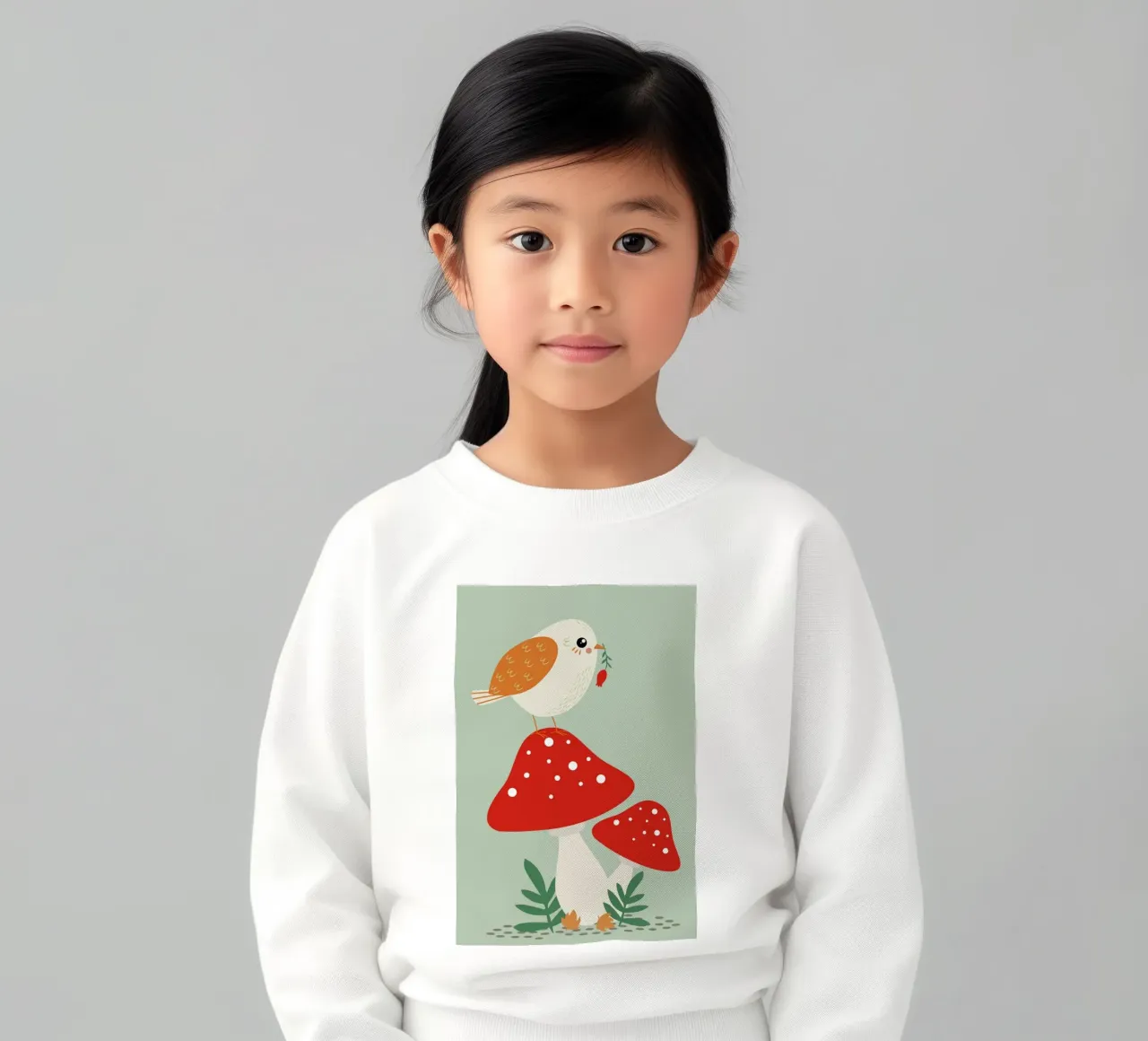 Autumn Bird felpa bambino da Karin Bijlsma