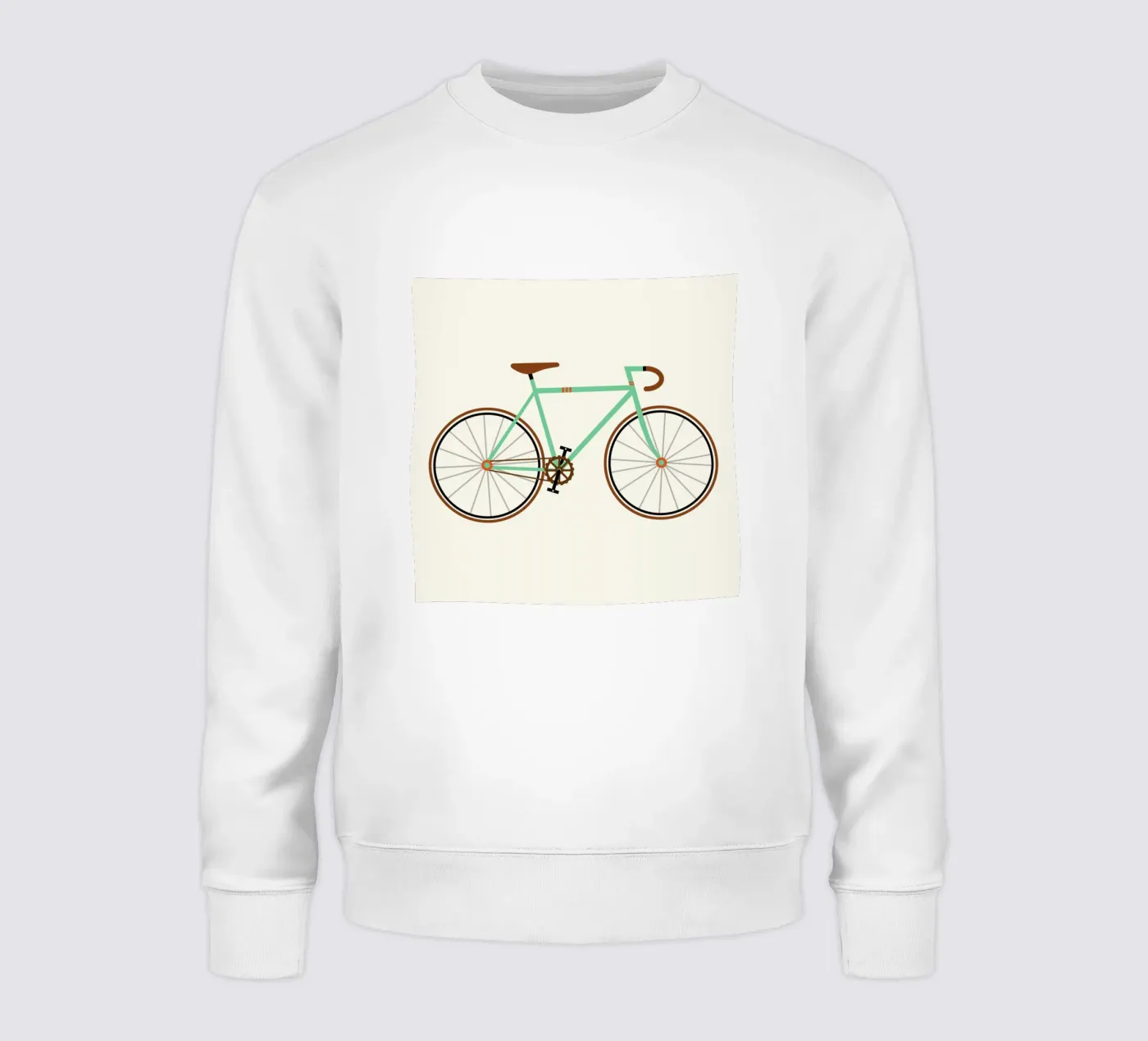 Green Fixie felpa da Karin Bijlsma