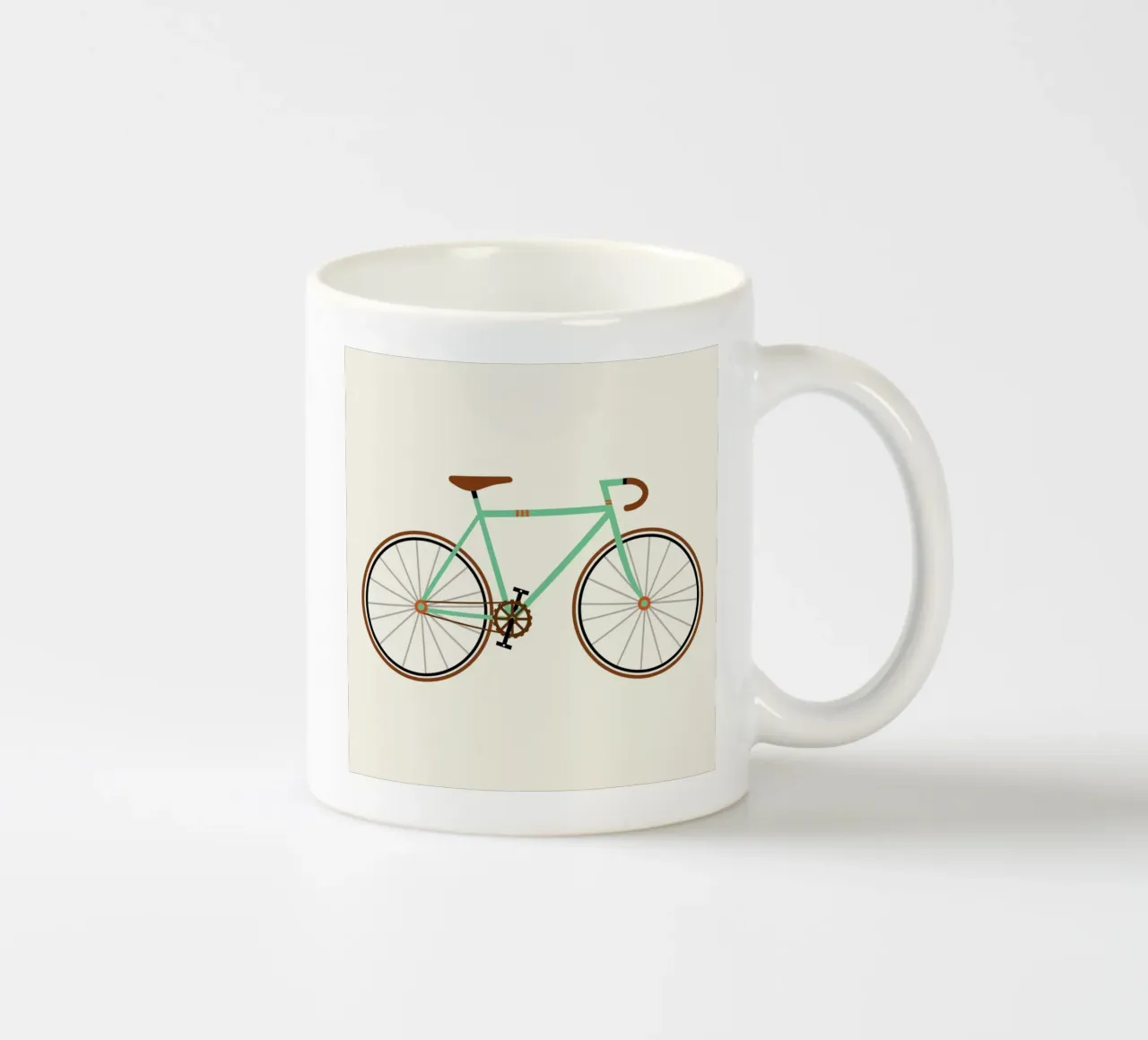 Green Fixie tazza in ceramica da Karin Bijlsma