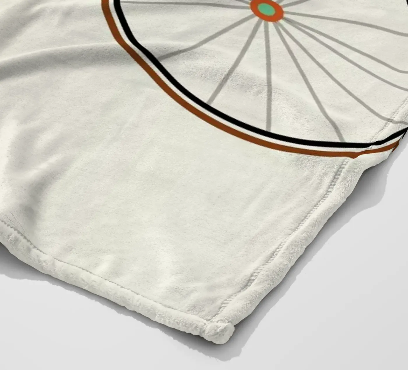 Green Fixie Fleecedecke von Karin Bijlsma