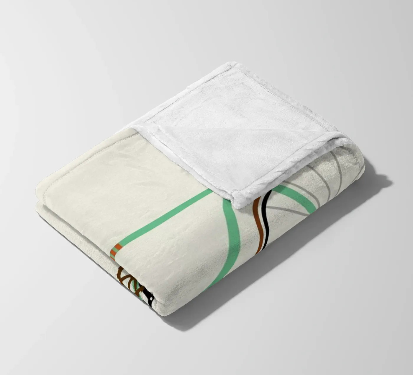 Green Fixie Fleecedecke von Karin Bijlsma