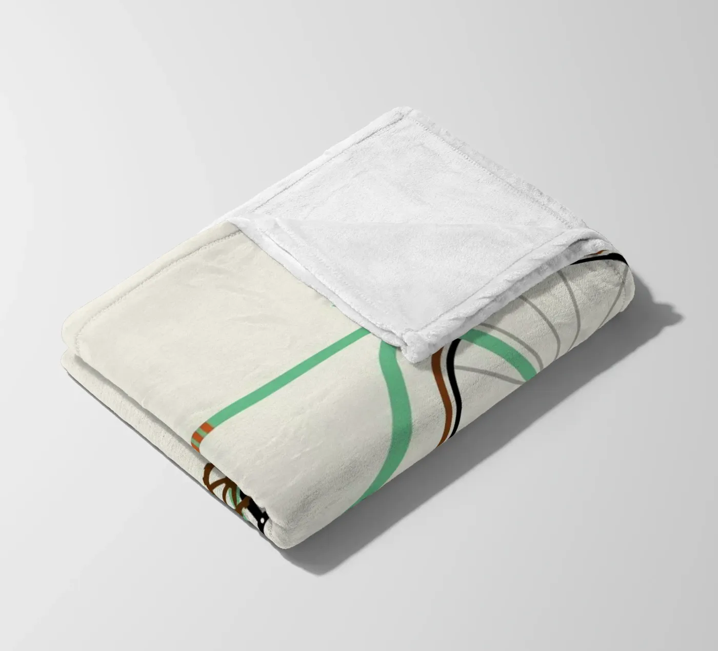 Green Fixie Fleecedecke von Karin Bijlsma