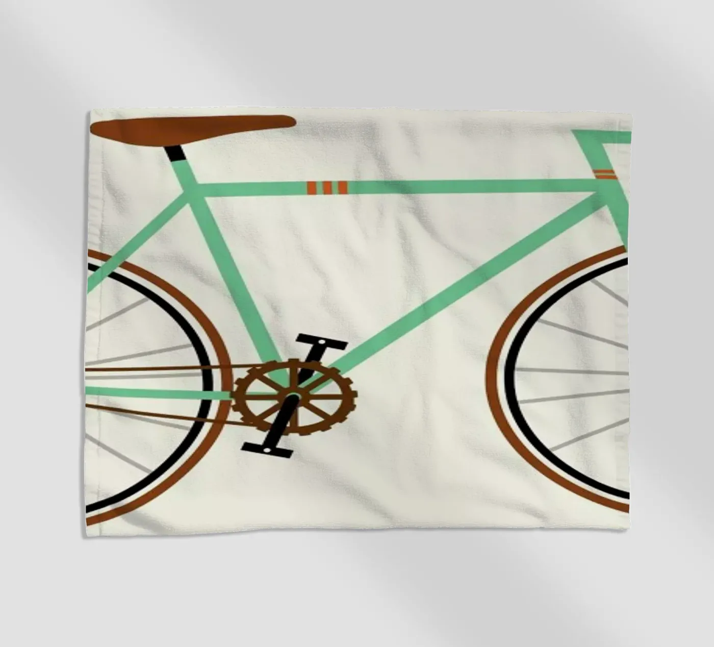 Green Fixie telo mare da Karin Bijlsma