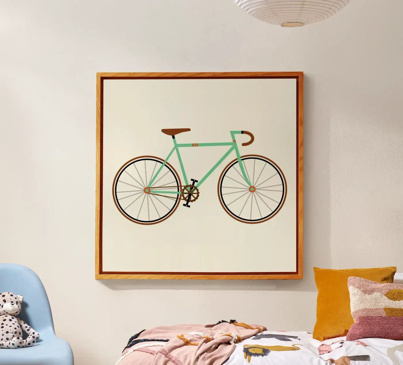 Green Fixie Acryl-Glas von Karin Bijlsma