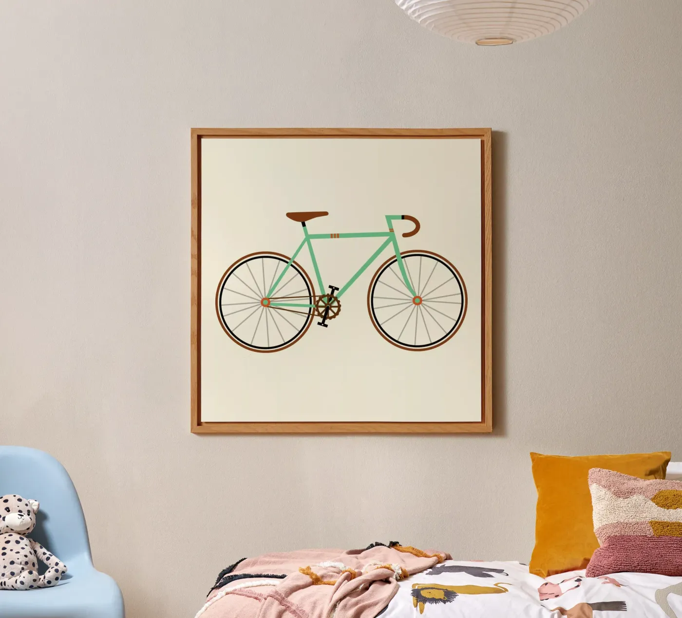 Green Fixie alluminio dibond da Karin Bijlsma