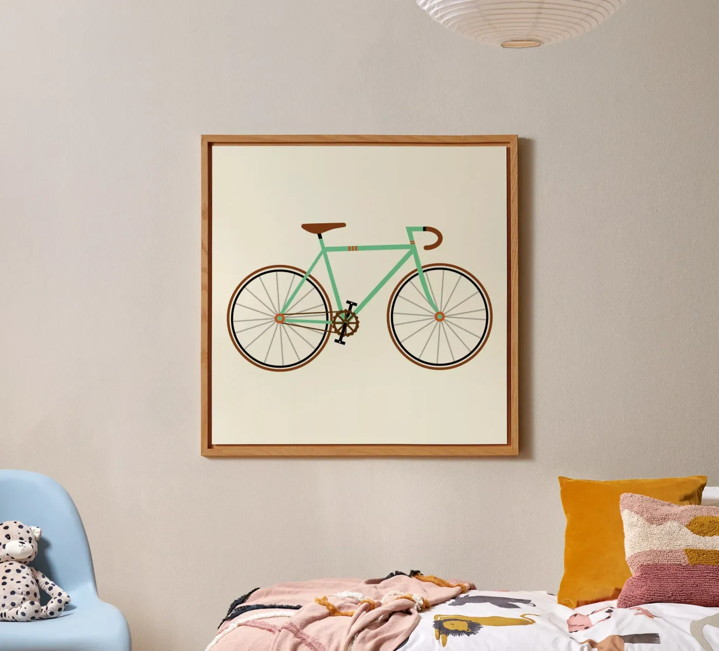Green Fixie forex plate by Karin Bijlsma