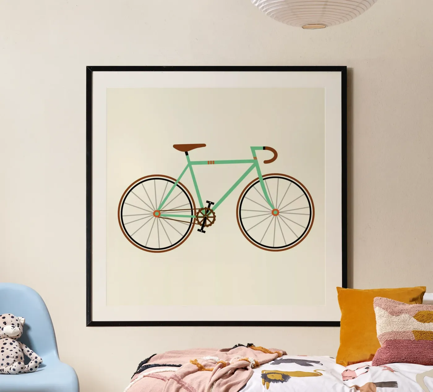 Green Fixie poster de Karin Bijlsma