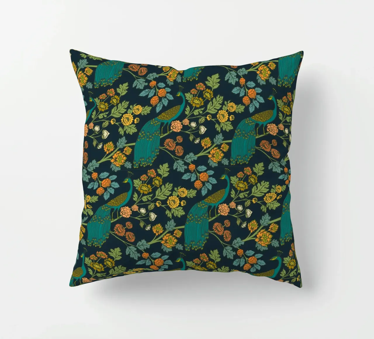 Tazza Cecilia - Pfauengarten Midnight Wonderland cuscino da The Artcircle