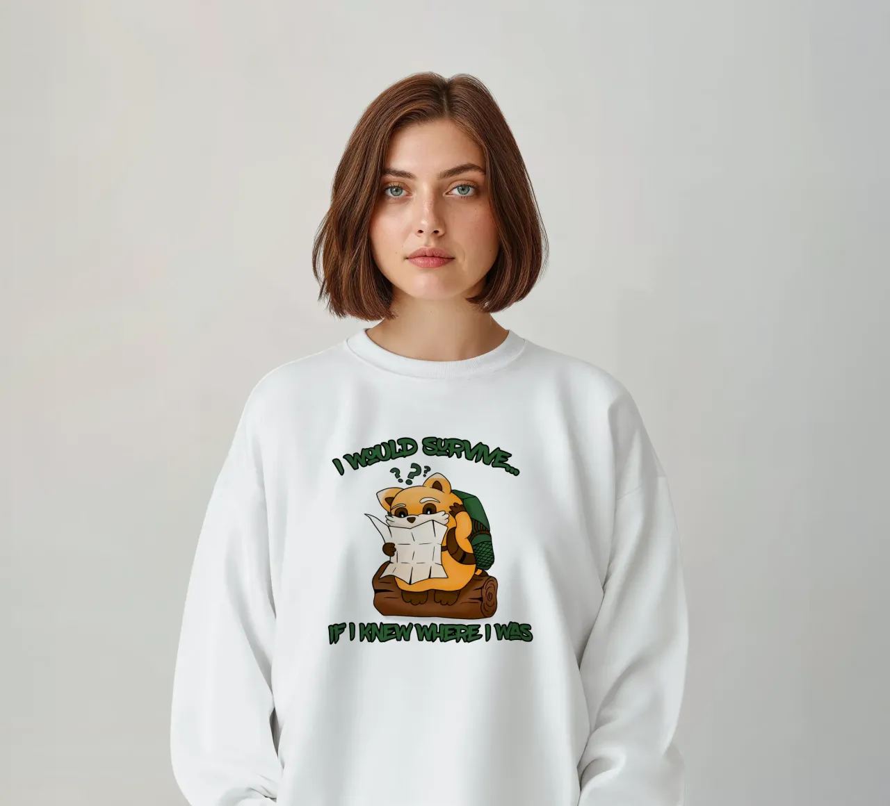 Ik zou overleven... Spiffo sweatshirt van Loobs