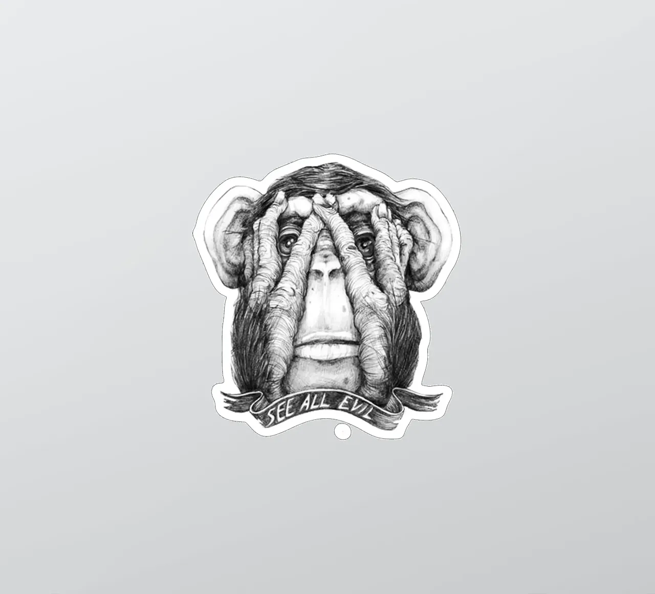 The Evil Monkey Trending Now sticker by Urban Life