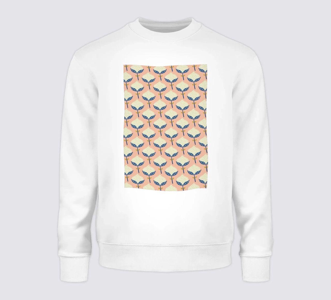 Scandinavian Flower Pattern felpa da Karin Bijlsma