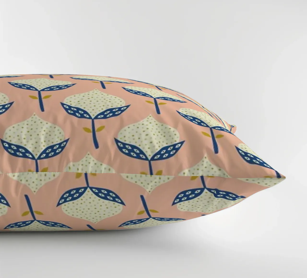 Scandinavian Flower Pattern Kissen von Karin Bijlsma