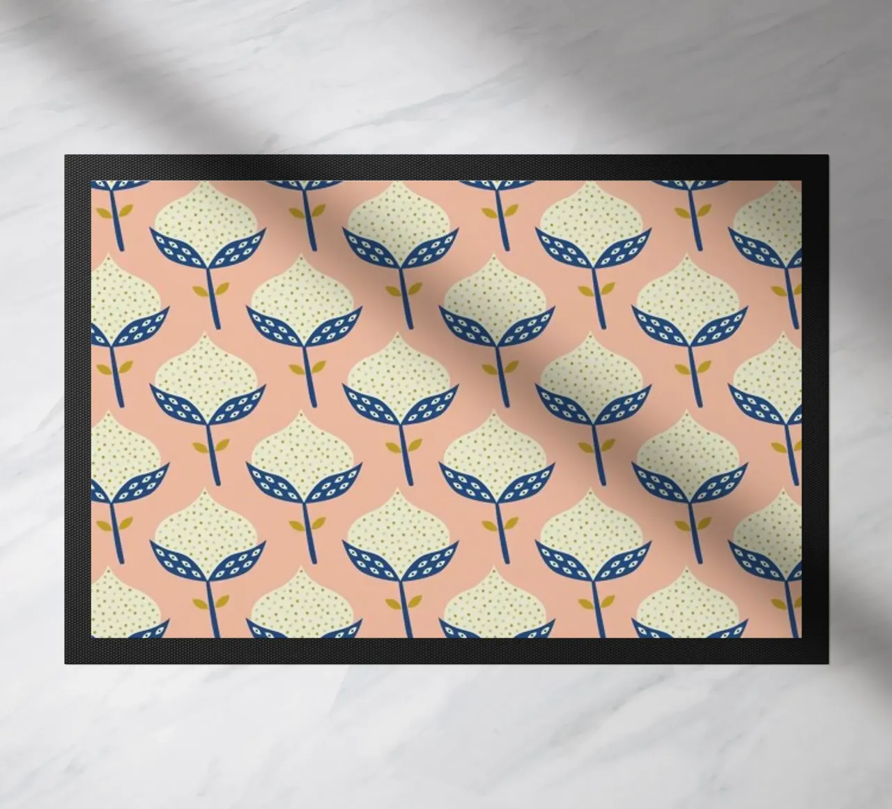 Scandinavian Flower Pattern zerbino da Karin Bijlsma