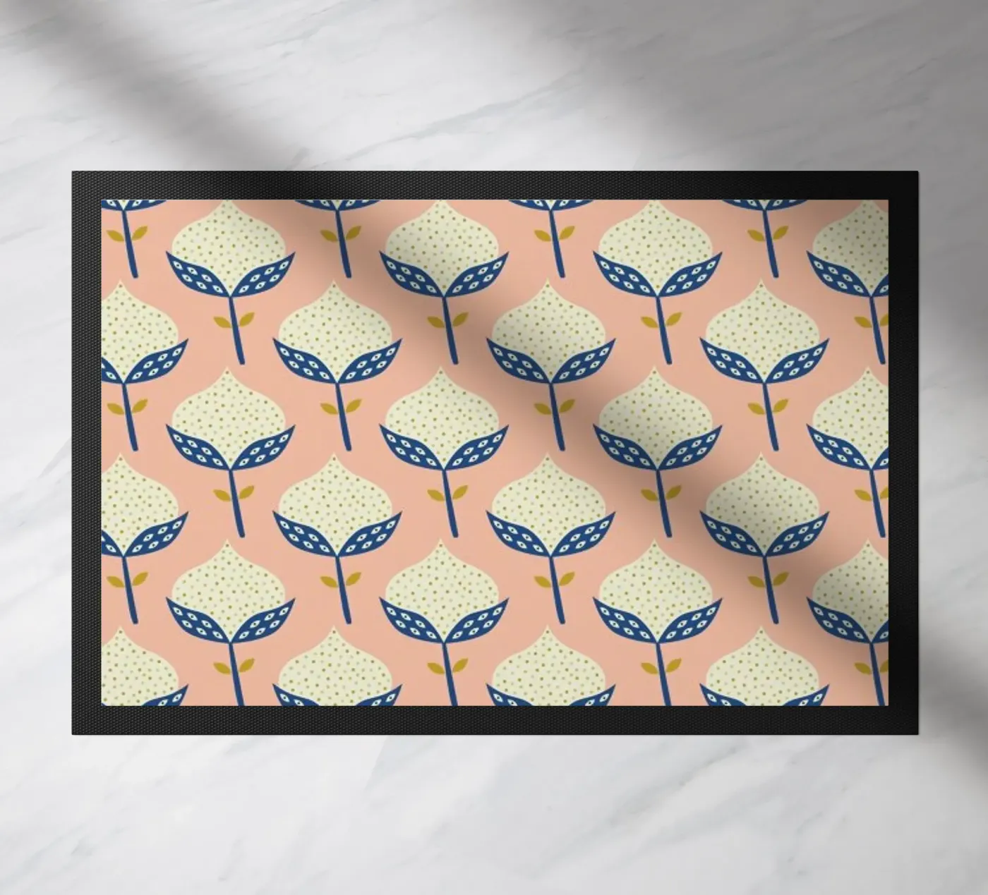 Scandinavian Flower Pattern zerbino da Karin Bijlsma