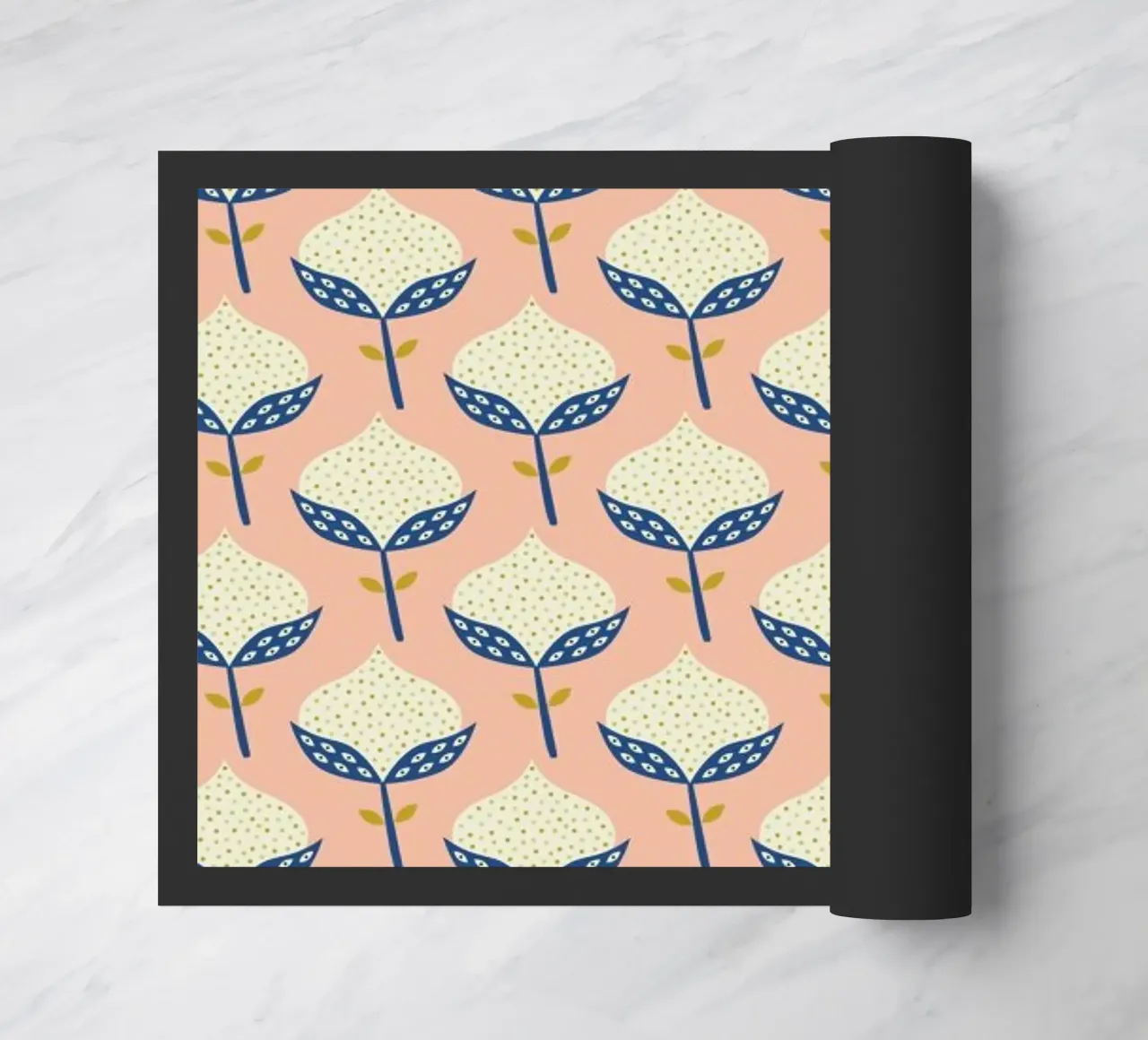 Scandinavian Flower Pattern zerbino da Karin Bijlsma