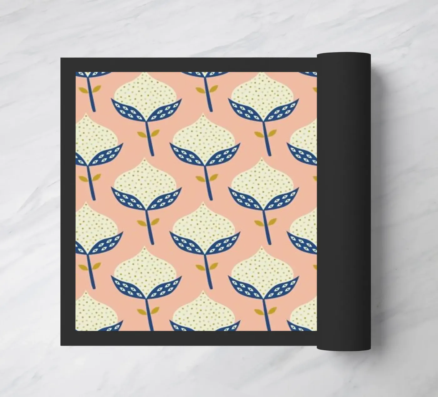 Scandinavian Flower Pattern zerbino da Karin Bijlsma