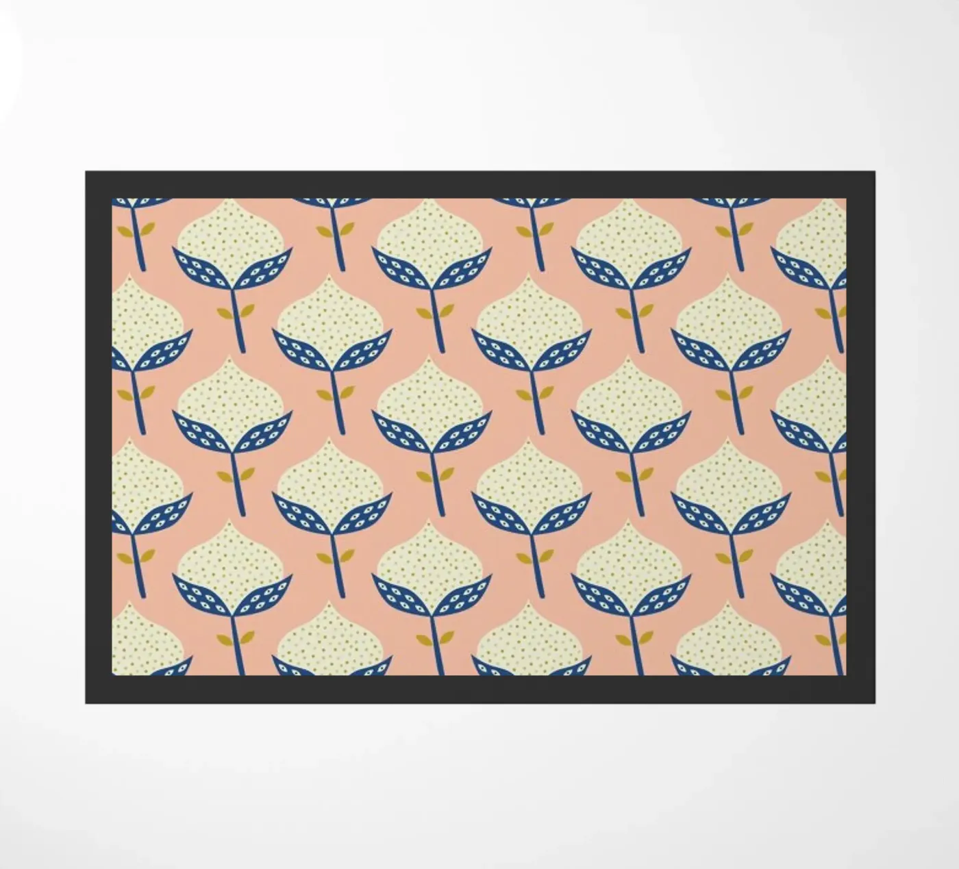 Scandinavian Flower Pattern zerbino da Karin Bijlsma