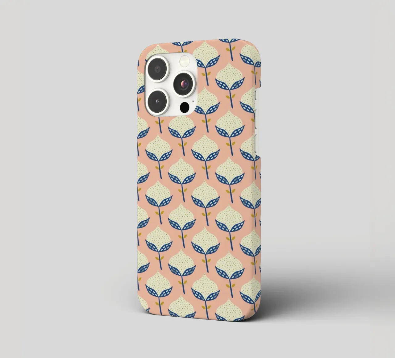 Scandinavian Flower Pattern cover iphone da Karin Bijlsma
