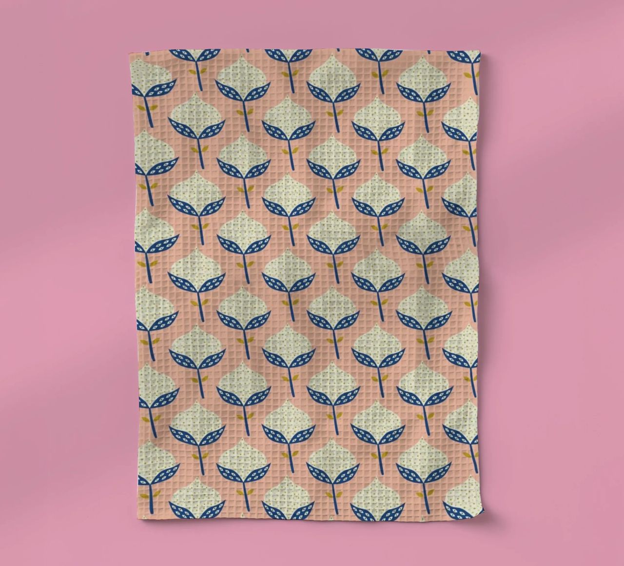 Scandinavian Flower Pattern canovaccio da cucina da Karin Bijlsma