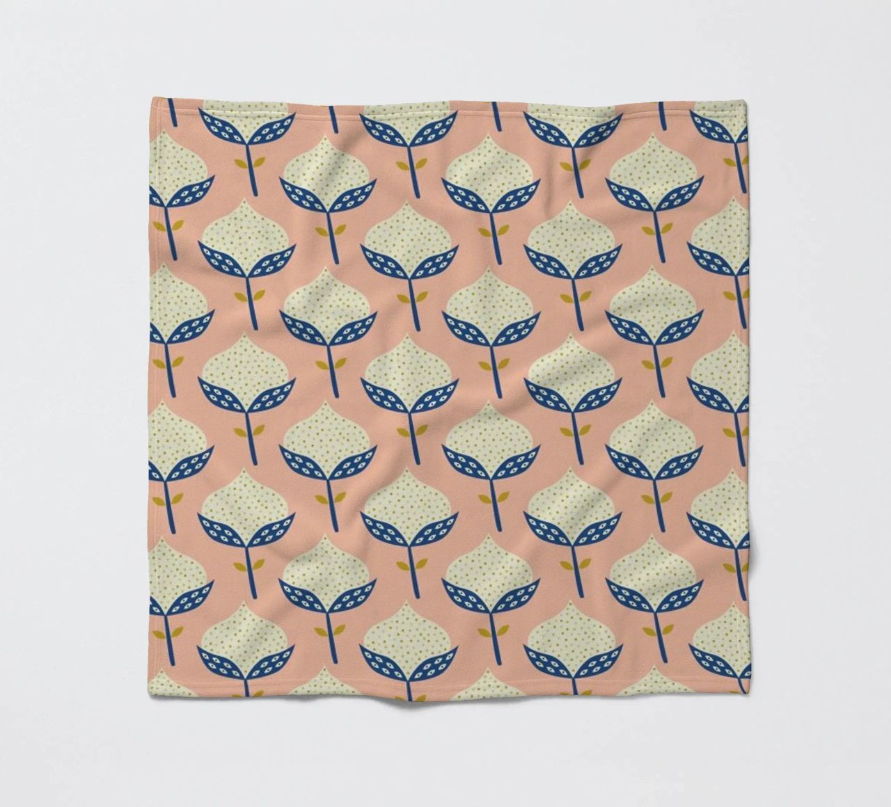 Scandinavian Flower Pattern coperta in pile da Karin Bijlsma