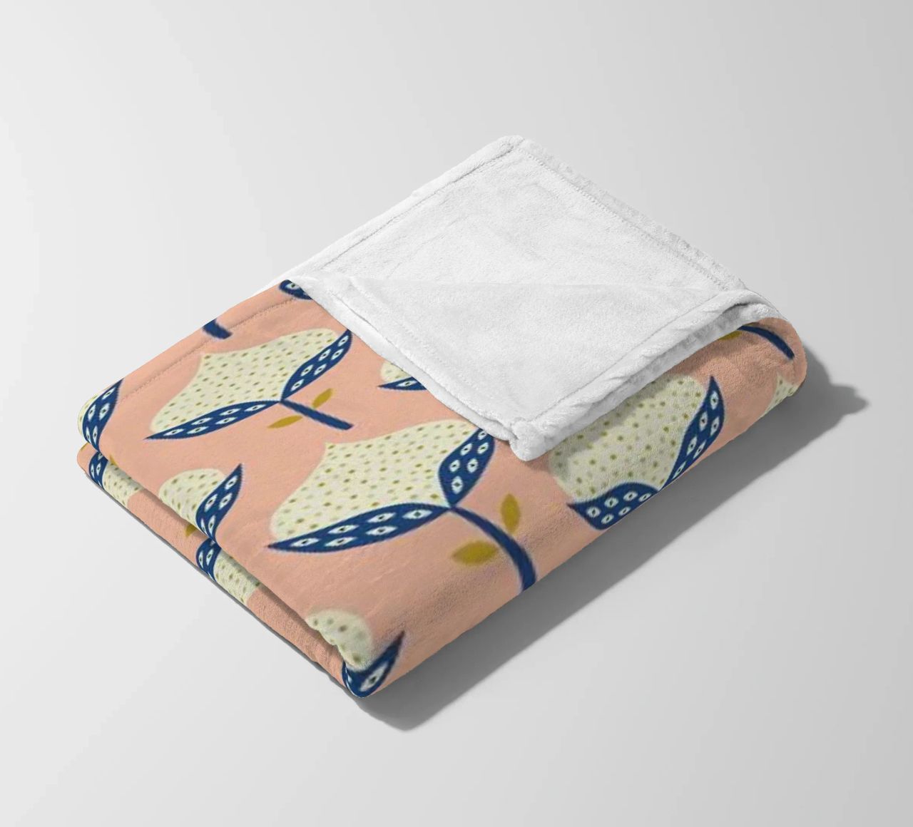 Scandinavian Flower Pattern coperta in pile da Karin Bijlsma