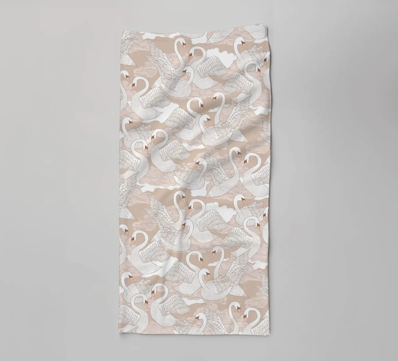 Cecilia Mok - Algodón de cisne toalla de baño de The Artcircle