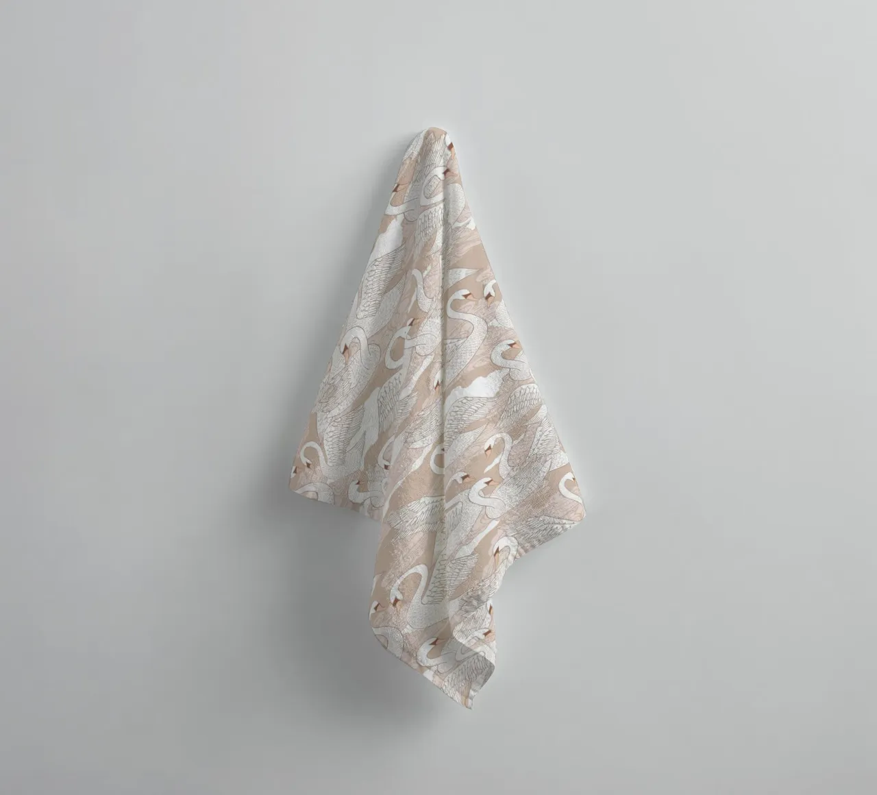 Cecilia Mok - Algodón de cisne toalla de baño de The Artcircle