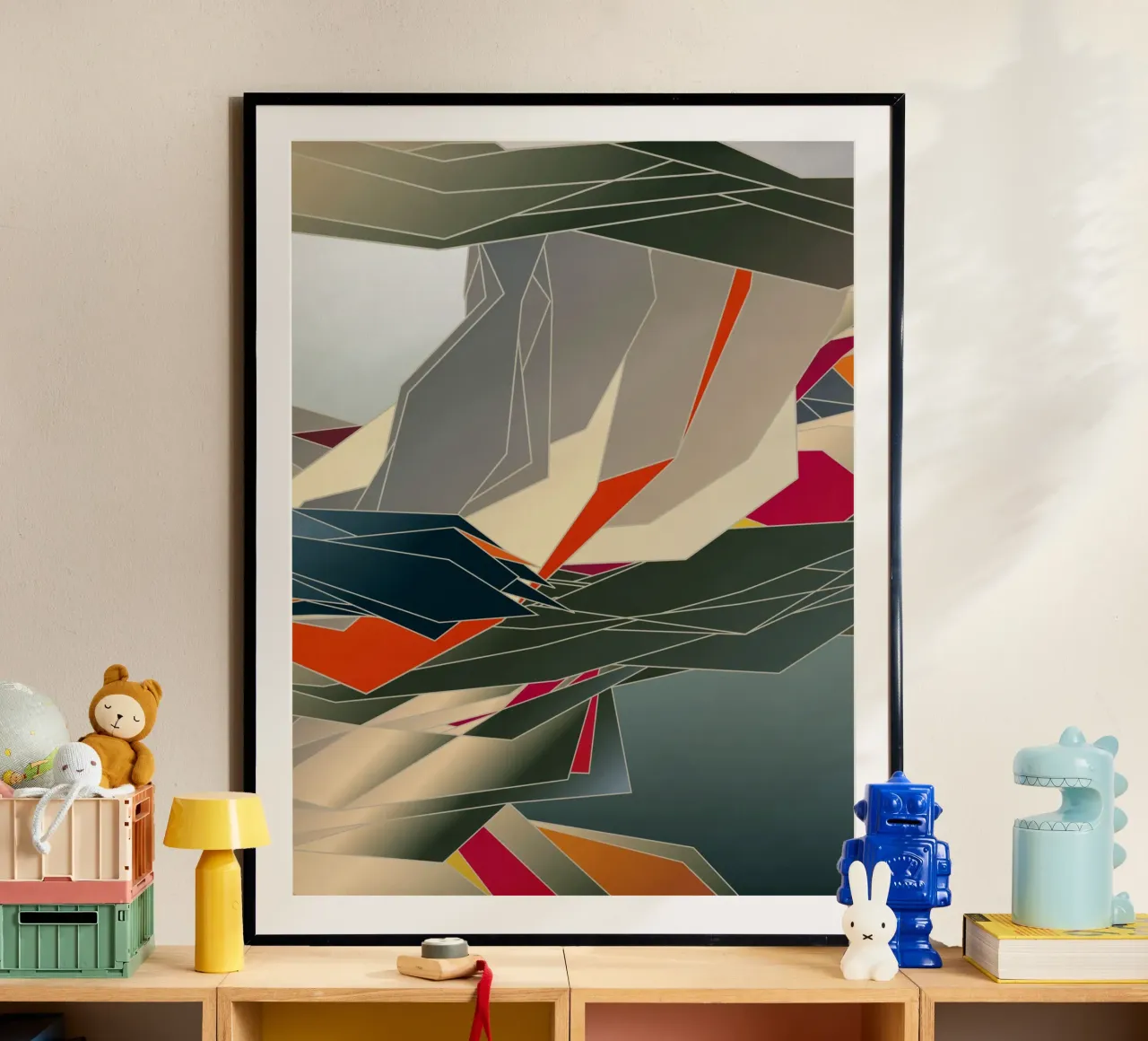 Terrestrial (1) poster by Angelo Cerantola