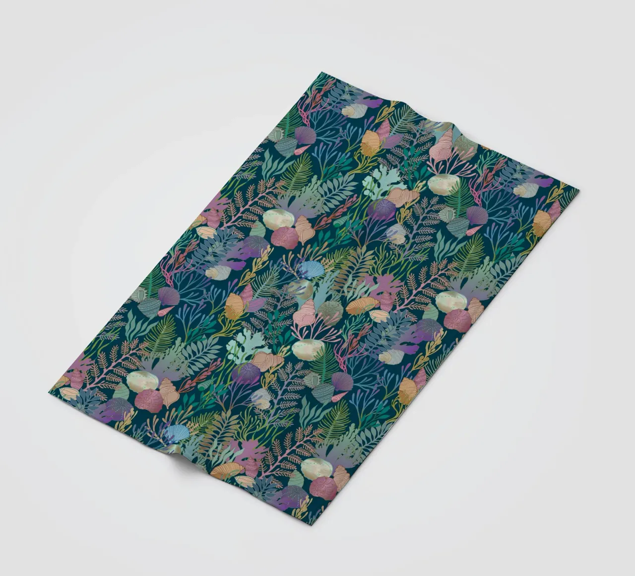 Cecilia Mok - Conchiglie e sogni di mare coperta in pile da The Artcircle