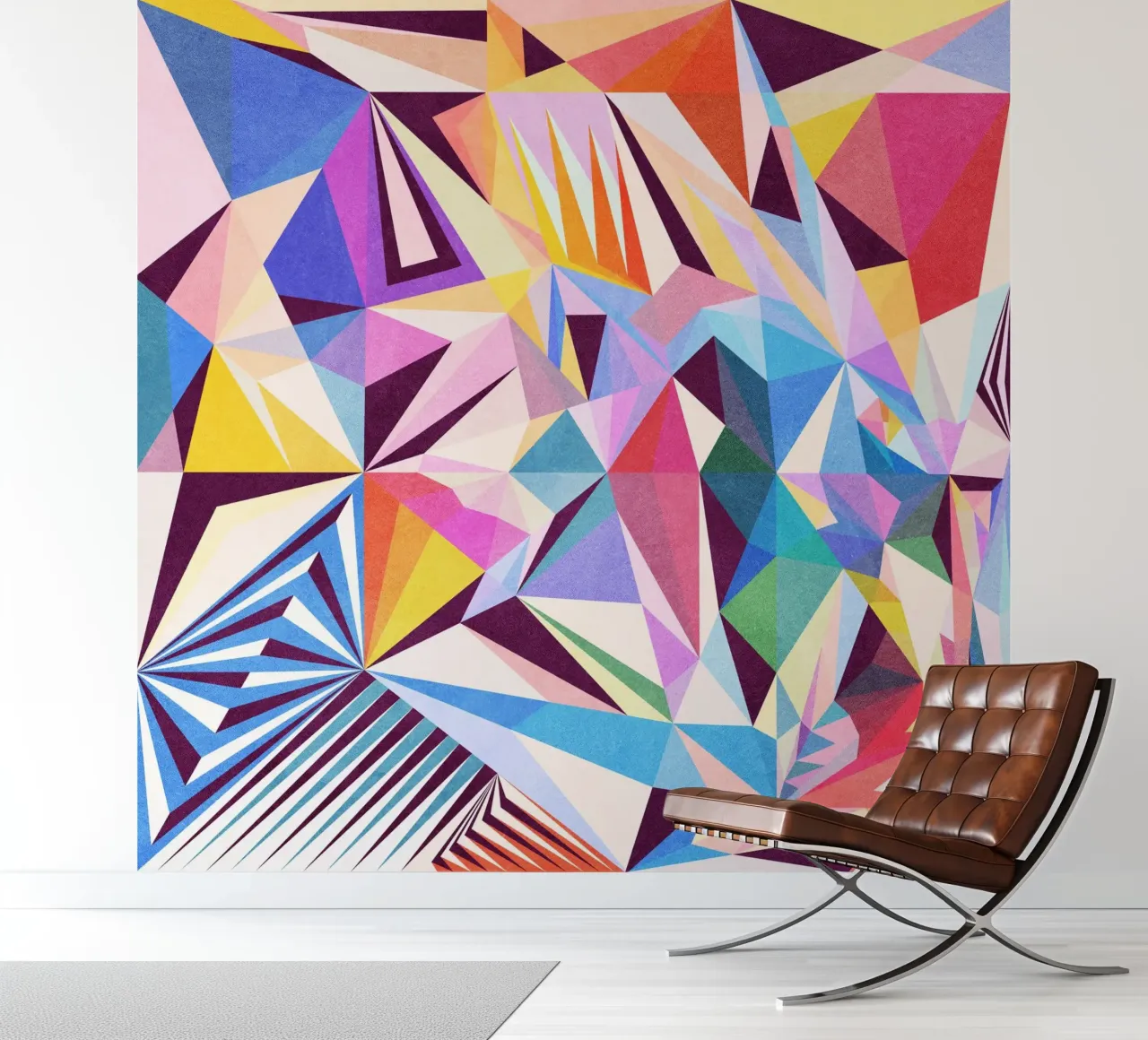 Joy fotobehang van Abstract 888